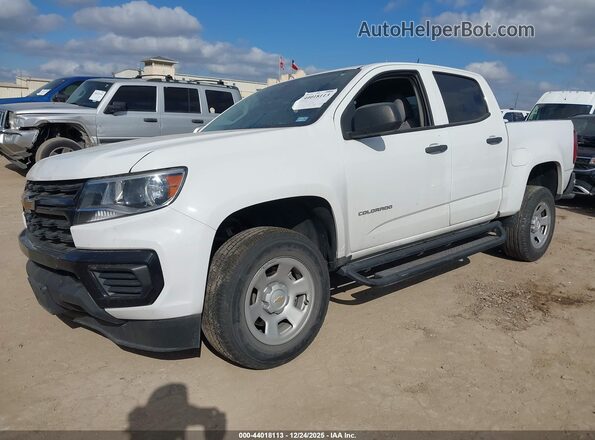 1GCGSBEN3N1322559 2022 CHEVROLET COLORADO White Vista tres cuartos delantera izquierda