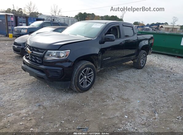 1GCGSBEN9M1182760 2021 CHEVROLET COLORADO Black Front left