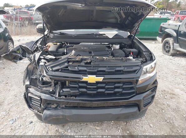 1GCGSBEN9M1182760 2021 CHEVROLET COLORADO Black Rear view