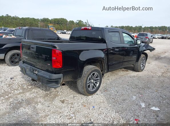 1GCGSBEN9M1182760 2021 CHEVROLET COLORADO Black Rear right