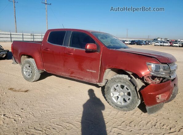 1GCGSCEA1G1117439 2016 CHEVROLET COLORADO Burgundy Delantero derecho