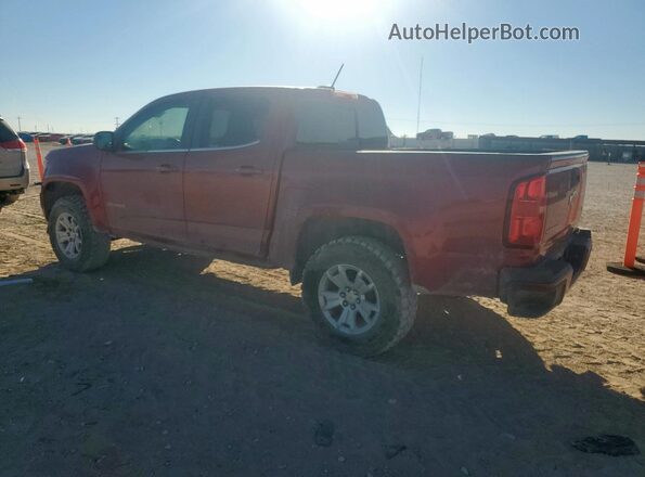 1GCGSCEA1G1117439 2016 CHEVROLET COLORADO Burgundy Trasero izquierdo