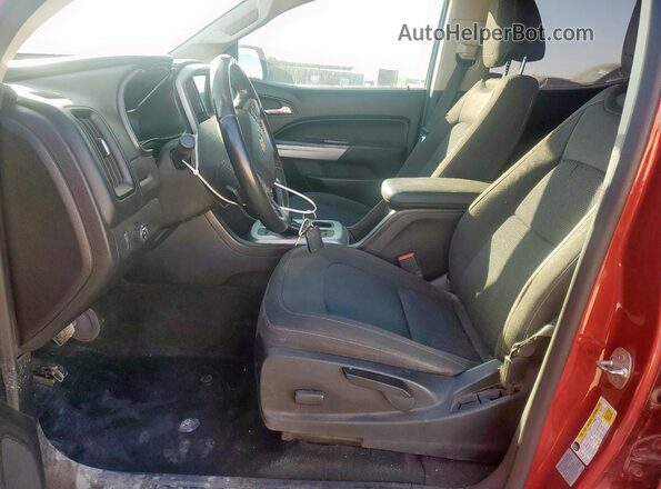 1GCGSCEA1G1117439 2016 CHEVROLET COLORADO Burgundy Vista interior delantera