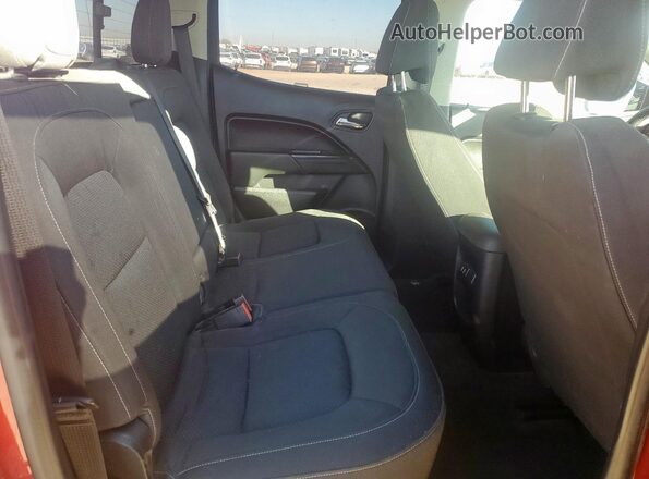 1GCGSCEA1G1117439 2016 CHEVROLET COLORADO Burgundy Vista de los asientos traseros