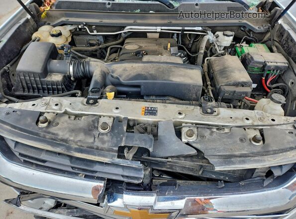 1GCGSCEAXL1114050 2020 CHEVROLET COLORADO Silver Вид задньої частини салону