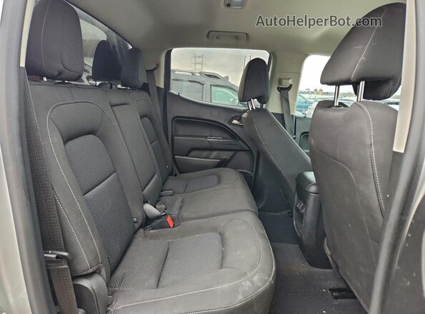 1GCGSCEAXL1114050 2020 CHEVROLET COLORADO Silver Вид задніх сидінь
