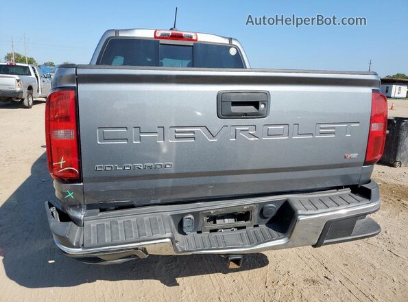 1GCGSCEN0M1239840 2021 CHEVROLET COLORADO Gray Вид ззаду