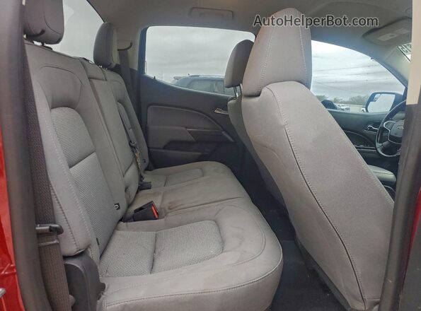 1GCGSCEN1K1318625 2019 CHEVROLET COLORADO Красный Вид задних сидений