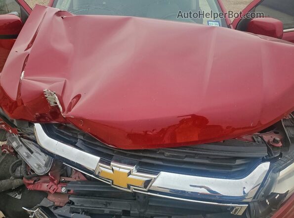1GCGSCEN1K1318625 2019 CHEVROLET COLORADO Красный Вид задней части салона
