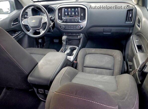 1GCGSCEN2N1325927 2022 CHEVROLET COLORADO Blue Առջևի վահանակի տեսք