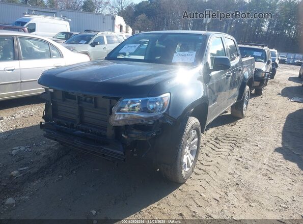 1GCGSCEN2N1327287 2022 CHEVROLET COLORADO Black Передня ліва чверть
