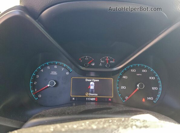 1GCGSCEN3L1241161 2020 CHEVROLET COLORADO Black ხელსაწყოთა პანელის ხედი