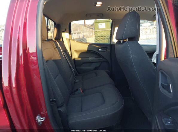 1GCGSCENXN1114040 2022 CHEVROLET COLORADO Red Widok naklejki z numerem VIN
