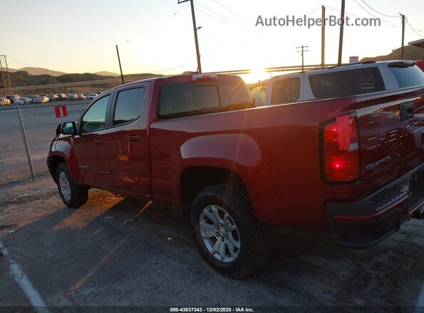 1GCGSCENXN1114040 2022 CHEVROLET COLORADO Red Widok wnętrza 360 stopni