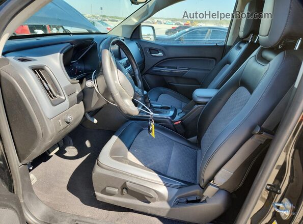 1GCGSDEN1L1131392 2020 CHEVROLET COLORADO Black Front interior view
