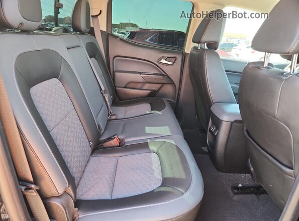 1GCGSDEN1L1131392 2020 CHEVROLET COLORADO Black Rear seats view