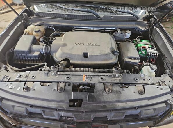 1GCGTBENXN1150186 2022 CHEVROLET COLORADO Black Vista interior trasera