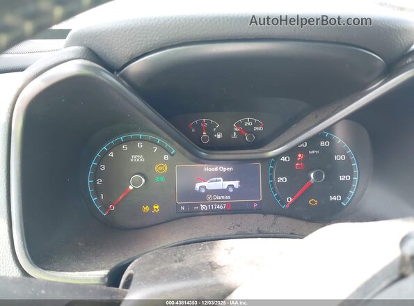 1GCGTCEN5L1199573 2020 CHEVROLET COLORADO Silver Вид задніх сидінь