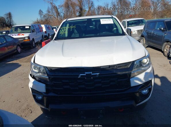 1GCGTCEN7N1110539 2022 CHEVROLET COLORADO White Вид щитка приладів