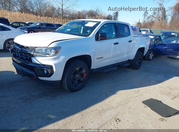 1GCGTCEN7N1110539 2022 CHEVROLET COLORADO White Передня ліва чверть