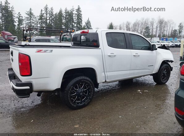 1GCGTDEN1L1108739 2020 CHEVROLET COLORADO White უკანა სალონის ხედი