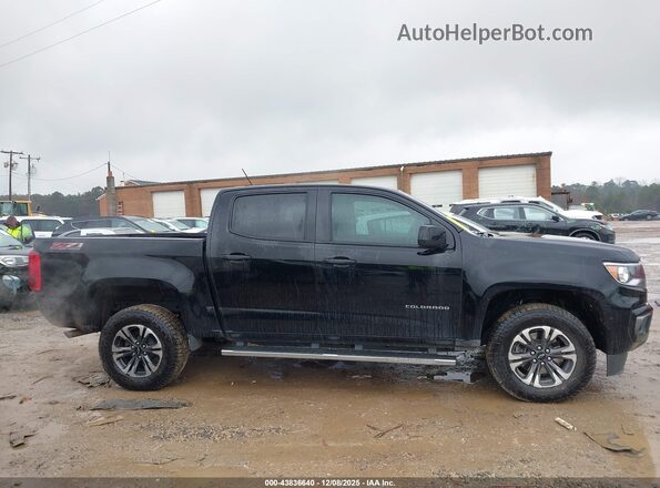 1GCGTDEN2N1215088 2022 CHEVROLET COLORADO Black Widok wnętrza z tyłu