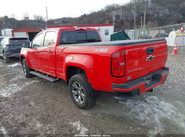 1GCGTDEN6L1202356 2020 CHEVROLET COLORADO Red უკანა მარცხენა
