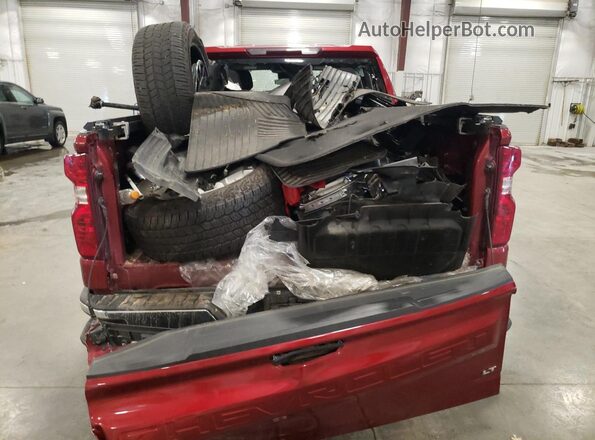 1GCPDDEK6PZ165190 2023 CHEVROLET 1500 Maroon Widok z tyłu