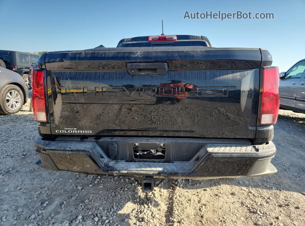 1GCPSBEK5R1156802 2024 CHEVROLET COLORADO Черный Вид сзади