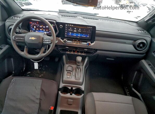 1GCPSBEK6R1222998 2024 CHEVROLET COLORADO Белый Вид панели приборов