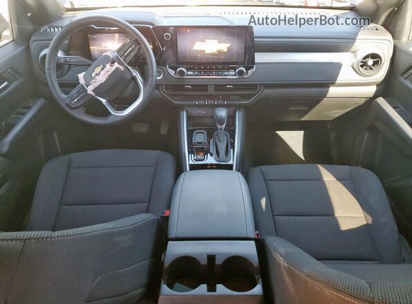 1GCPSCEK1R1302604 2024 CHEVROLET COLORADO Black Widok deski rozdzielczej