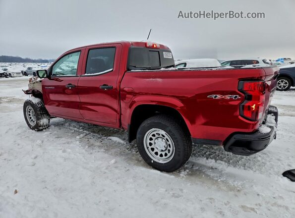 1GCPTBEKXS1119022 2025 CHEVROLET COLORADO Бордовый Задняя левая четверть