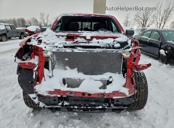 1GCPTBEKXS1119022 2025 CHEVROLET COLORADO Бордовый Вид спереди