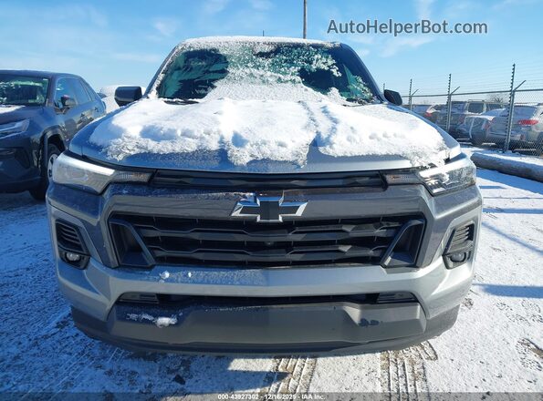 1GCPTCEK2P1204028 2023 CHEVROLET COLORADO Gray ხელსაწყოთა პანელის ხედი