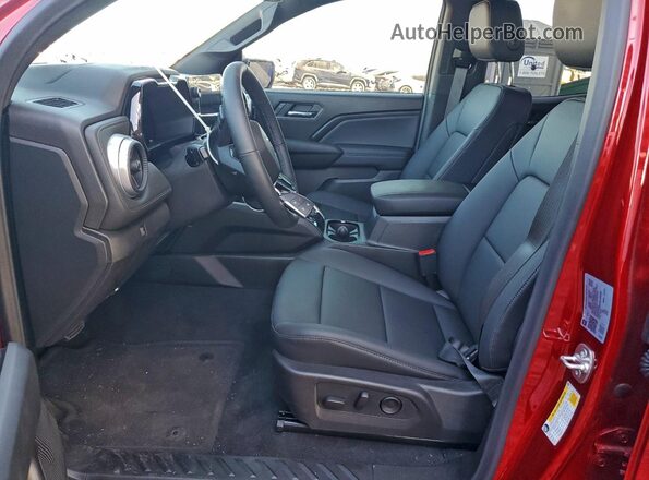 1GCPTCEK2S1189250 2025 CHEVROLET COLORADO Maroon Front interior view