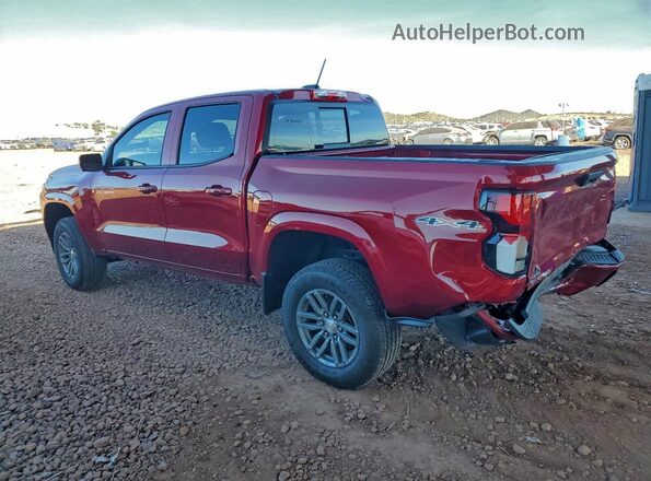 1GCPTCEK2S1189250 2025 CHEVROLET COLORADO Maroon Rear left