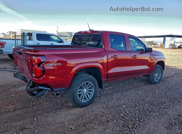 1GCPTCEK2S1189250 2025 CHEVROLET COLORADO Maroon Rear right