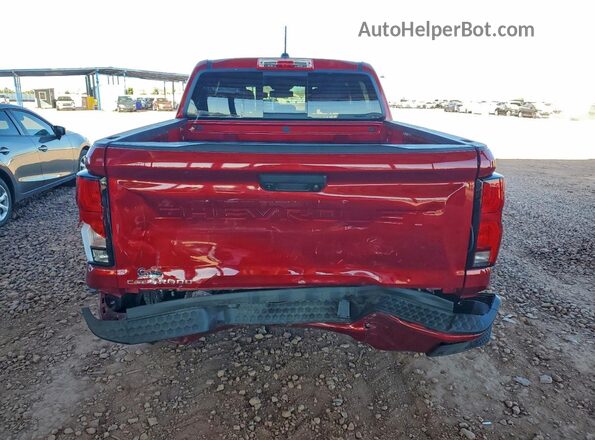 1GCPTCEK2S1189250 2025 CHEVROLET COLORADO Maroon Rear view