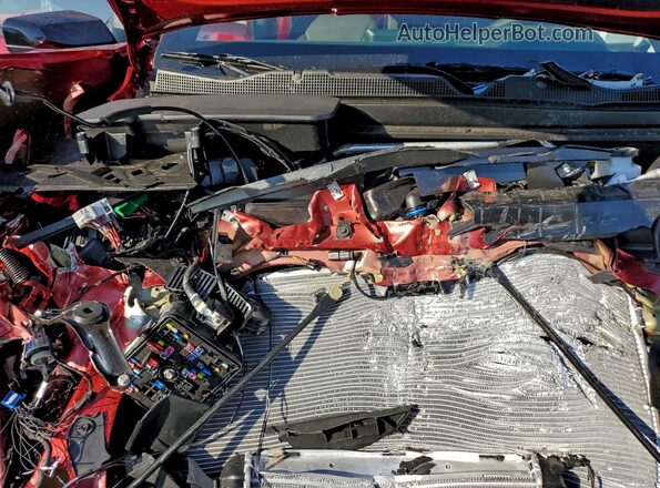1GCPTDEK3T1121014 2026 CHEVROLET COLORADO Burgundy Вид задньої частини салону