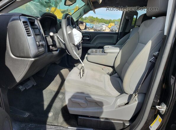1GCRCPEC5JZ363160 2018 CHEVROLET SILVERADO Black Widok wnętrza z przodu