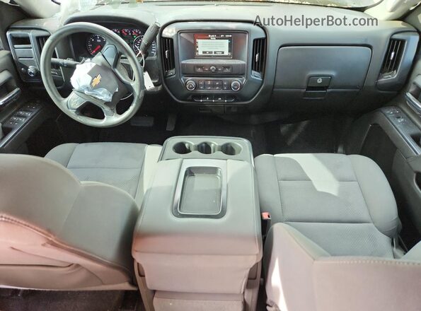 1GCRCPEC5JZ363160 2018 CHEVROLET SILVERADO Black Widok deski rozdzielczej