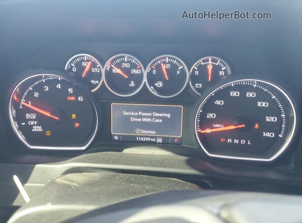1GCUYDED0MZ200908 2021 CHEVROLET SILVERADO Gray ხელსაწყოთა პანელის ხედი