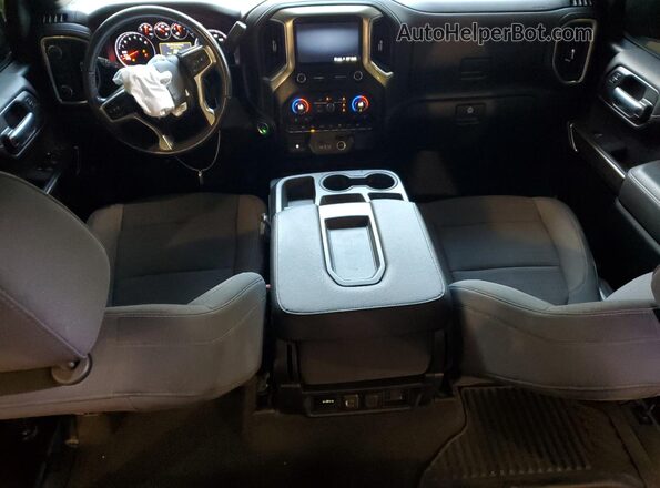 1GCUYDED0MZ200908 2021 CHEVROLET SILVERADO Gray წინა პანელის ხედი