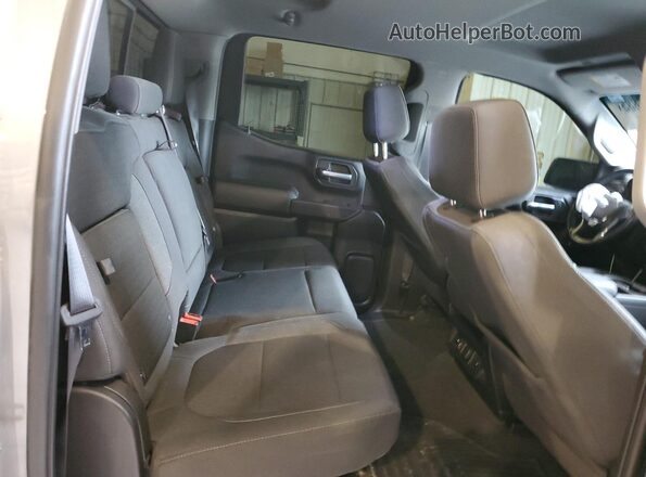1GCUYDED0MZ200908 2021 CHEVROLET SILVERADO Gray უკანა სავარძლების ხედი