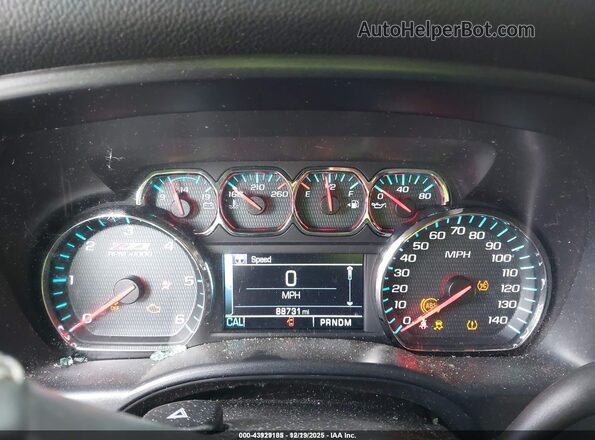 1GCVKRECXGZ372278 2016 CHEVROLET SILVERADO White Вид задніх сидінь