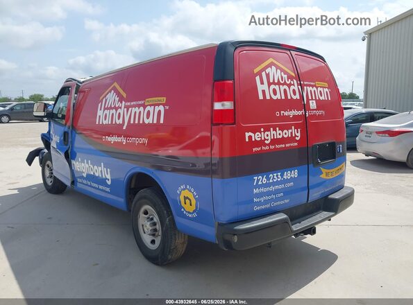1GCWGAF71R1183092 2024 CHEVROLET EXPRESS Blue Rear left