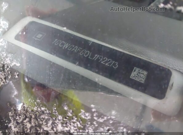 1GCWGAFG0L1192213 2020 CHEVROLET EXPRESS White Շարժիչի բաժամունքի տեսք