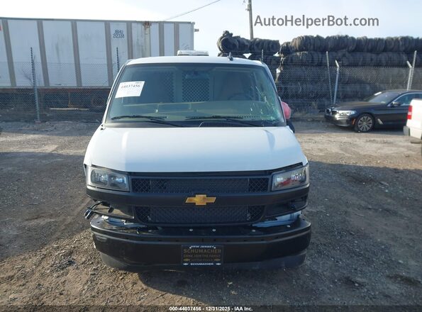 1GCWGAFP6S1205271 2025 CHEVROLET EXPRESS Белый Вид щитка приборов
