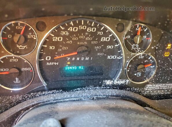1GCWGAFP7N1252118 2022 CHEVROLET EXPRESS White Вид щитка приладів