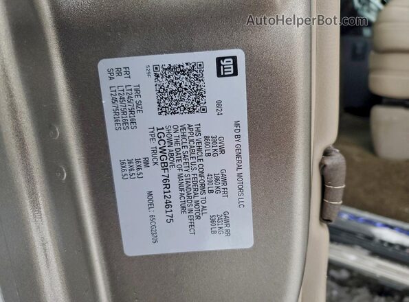 1GCWGBF76R1246175 2024 CHEVROLET EXPRESS Серый 